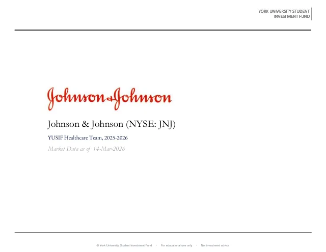 Johnson & Johnson pitch cover
