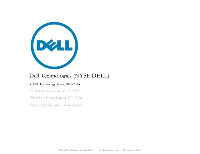 Dell Technologies pitch cover