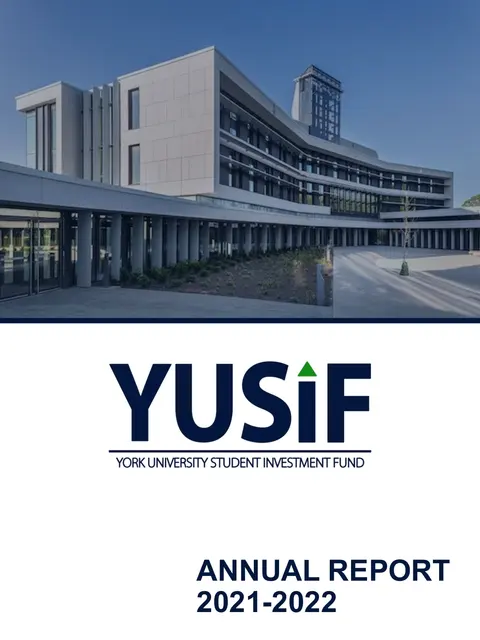 2021-2022 annual report cover